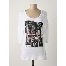 LOLA ESPELETA - T-shirt blanc en viscose - Femme - Taille 40 - Modz