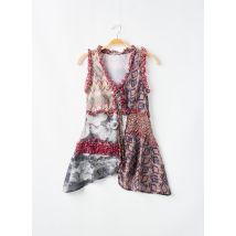 FUGA - Tunique sans manche rose en coton - Femme - Taille 34 - Modz