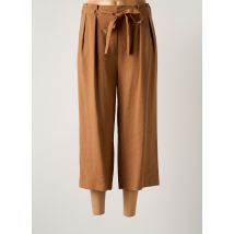 B.YU - Pantacourt marron en viscose - Femme - Taille 36 - Modz