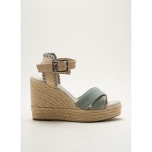 NERO GIARDINI - Espadrilles bleu en cuir - Femme - Taille 36 - Modz