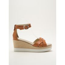 NERO GIARDINI - Espadrilles marron en cuir - Femme - Taille 36 - Modz