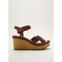 PALLADIUM - Sandales/Nu pieds marron en cuir - Femme - Taille 40 - Modz