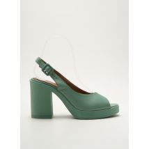 LUNE & L'AUTRE - Sandales/Nu pieds bleu en cuir - Femme - Taille 38 - Modz