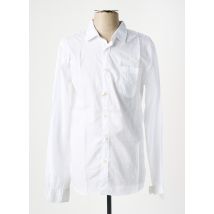 JACHS - Chemise manches longues beige en coton - Homme - Taille S - Modz