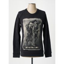 SEVEN TEES - Sweat-shirt noir en coton - Homme - Taille S - Modz