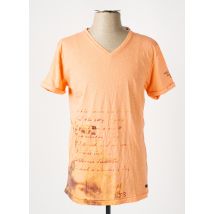 NO EXCESS - T-shirt orange en coton - Homme - Taille S - Modz