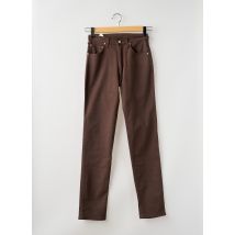 CIMARRON - Jeans coupe slim marron en coton - Femme - Taille TU - Modz