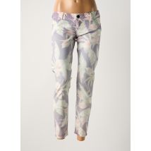 GUESS - Jeans coupe slim beige en coton - Femme - Taille TU - Modz