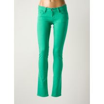 SALSA - Jeans coupe slim vert en coton - Femme - Taille TU - Modz