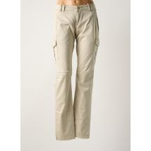 FUGA - Pantalon cargo beige en coton - Femme - Taille TU - Modz