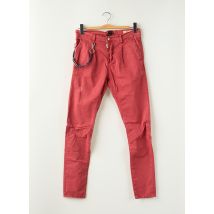 ANTONY MORATO - Pantalon chino rouge en coton - Homme - Taille 40 - Modz