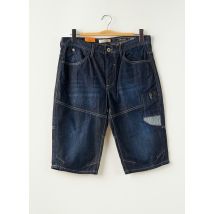 BLEND - Bermuda bleu en coton - Homme - Taille 42 - Modz