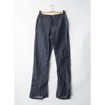 BE YOU K - Pantalon droit bleu en coton - Femme - Taille 34 - Modz