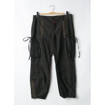 BE YOU K - Pantalon droit vert en coton - Femme - Taille 42 - Modz