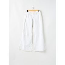 LA BRIGADA INTERNACIONAL - Pantalon large blanc en coton - Femme - Taille 42 - Modz