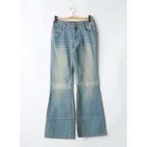 NEW LONDON - Jeans bootcut bleu en coton - Femme - Taille 36 - Modz
