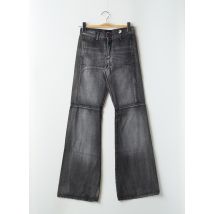RWD - Jean coupe flare gris en coton - Femme - Taille W26 - Modz