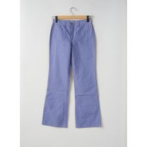 TEDDY SMITH - Jeans coupe droite violet en coton - Femme - Taille W28 - Modz