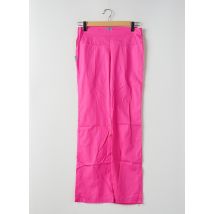 TIM BARGEOT - Pantalon flare rose en coton - Femme - Taille W38 - Modz
