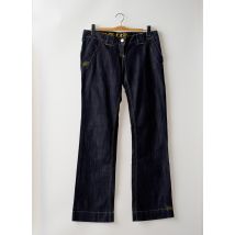 GURU - Jeans coupe large bleu en coton - Femme - Taille W32 - Modz