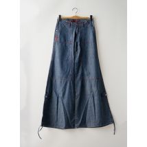 LA BRIGADA INTERNACIONAL - Jeans coupe large bleu en coton - Femme - Taille 34 - Modz