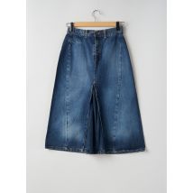 RWD - Jupe mi-longue bleu en coton - Femme - Taille W29 - Modz