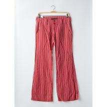 FREEMAN T.PORTER - Jean coupe flare rouge en coton - Femme - Taille W29 - Modz