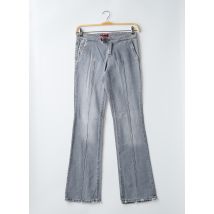 CIMARRON - Jeans bootcut gris en coton - Femme - Taille W28 - Modz