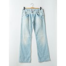 TAKE TWO - Jeans coupe droite bleu en coton - Femme - Taille W30 - Modz