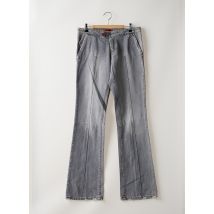 CIMARRON - Jeans bootcut gris en coton - Femme - Taille W33 - Modz