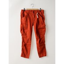 G STAR - Pantalon 7/8 orange en coton - Femme - Taille W28 - Modz