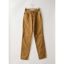 LIBERTO - Jean coupe Mom marron en coton - Femme - Taille 32 - Modz