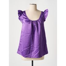ICHI - Top violet en polyester - Femme - Taille 36 - Modz