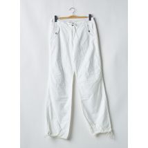 AEM'KEI - Pantalon large blanc en coton - Femme - Taille W29 - Modz