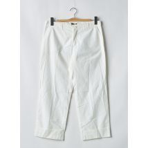 BE YOU K - Pantacourt blanc en coton - Femme - Taille 42 - Modz