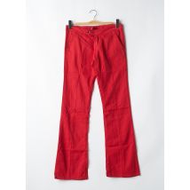 CIMARRON - Pantalon flare rouge en coton - Femme - Taille W32 - Modz