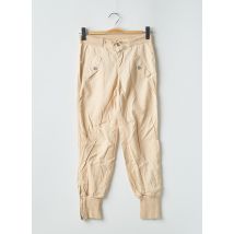 TEDDY SMITH INDUSTRY - Pantalon droit beige en coton - Fille - Taille TU - Modz