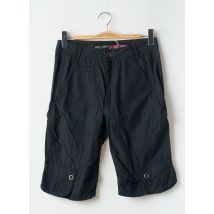 FREEMAN T.PORTER - Bermuda noir en coton - Femme - Taille W28 - Modz