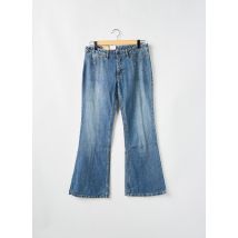 PEPE JEANS - Jean coupe flare bleu en coton - Femme - Taille TU - Modz