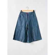 SESSUN - Pantacourt bleu en coton - Femme - Taille 34 - Modz