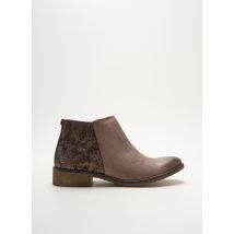 KICKERS - Bottines/Boots marron en cuir - Femme - Taille 36 - Modz