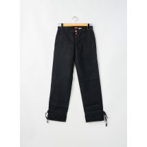 BE YOU K - Pantalon droit noir en coton - Femme - Taille 36 - Modz