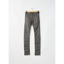 HELLS BELLS - Pantalon slim noir en coton - Femme - Taille W25 - Modz