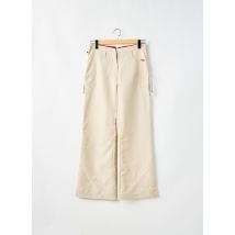 KANA BEACH - Pantalon flare beige en polyester - Femme - Taille 38 - Modz