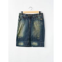 RWD - Jupe mi-longue bleu en coton - Femme - Taille W30 - Modz