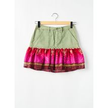 CIMARRON - Jupe courte vert en coton - Femme - Taille 34 - Modz