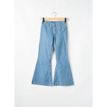 SCHOOL RAG - Jean coupe flare bleu en coton - Femme - Taille 34 - Modz