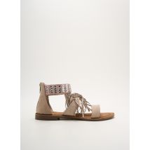 SANTAFE - Sandales/Nu pieds rose en cuir - Femme - Taille 38 - Modz