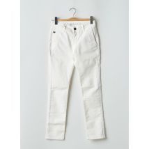 DONOVAN - Pantalon chino blanc en coton - Femme - Taille W27 - Modz