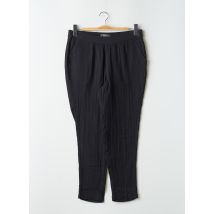 ICHI - Pantalon slim noir en coton - Femme - Taille 36 - Modz